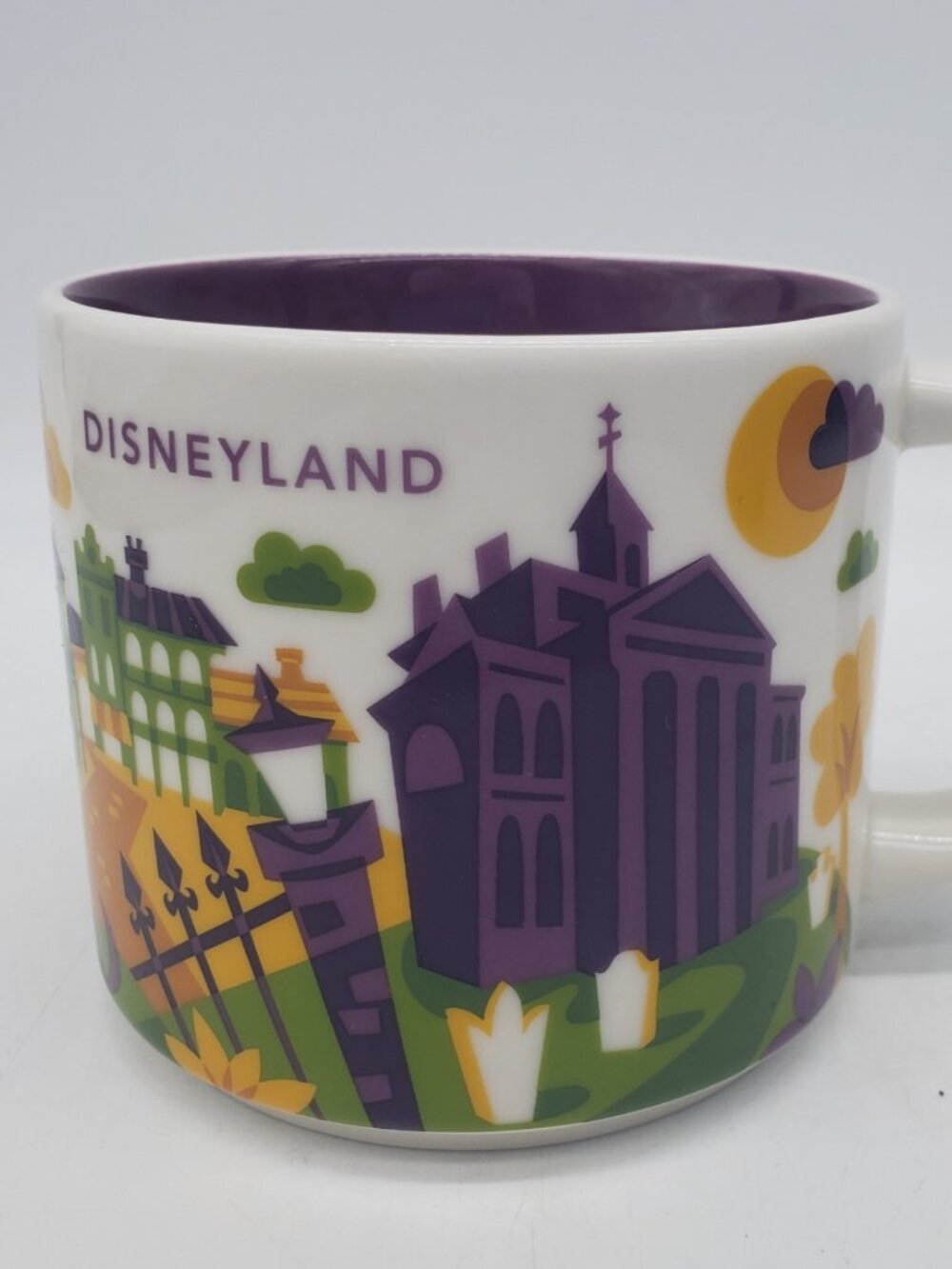 New Disneyland Haunted Mansion New Orleans Park Starbucks Mug 14 OZ You Are Here